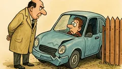 Banc: Ai lovit ceva cu mașina?