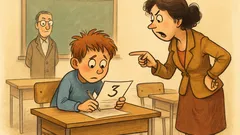 Banc: Bulă, de ce ai luat notă mică?