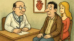 Banc: Medicul zice calm: „Aveți o nevroză…”