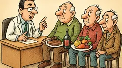 Banc: Un nutriționist primește trei pensionari