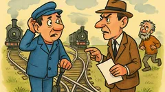 Glumă: Un tip vrea job la CFR