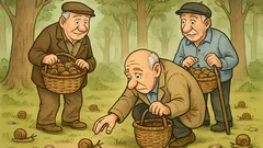 Banc: Mai mulți bătrâni merg la melci...