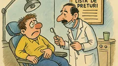Banc: Bulă merge la dentist și oftează