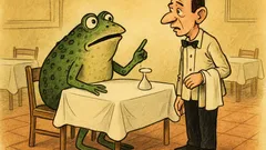 Banc: – Serviți mormoloci în acest restaurant?